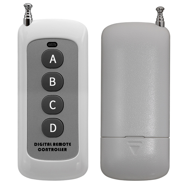 Four Button 433MHz Fixed Code Learning 1527 Long Range High Power Wireless Remote Control