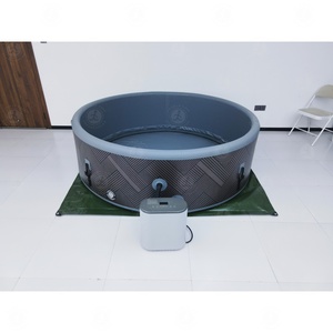 Bain à remous gonflable moderne personnalisé pour 6 personnes <span class=keywords><strong>avec</strong></span> jets, spas portables et saunas, <span class=keywords><strong>avec</strong></span> couverture de bain à remous - Product Image 5
