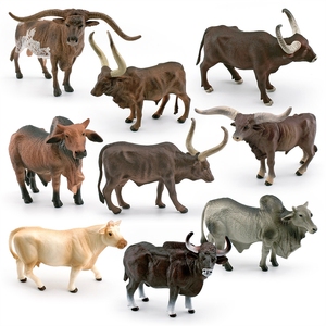 Modelos de simulación transfronterizos Xinhen de ganado Texas Longhorn, vacas Vatusi, Rumens, Charolais y <span class=keywords><strong>Gower</strong></span> - Product Image 1