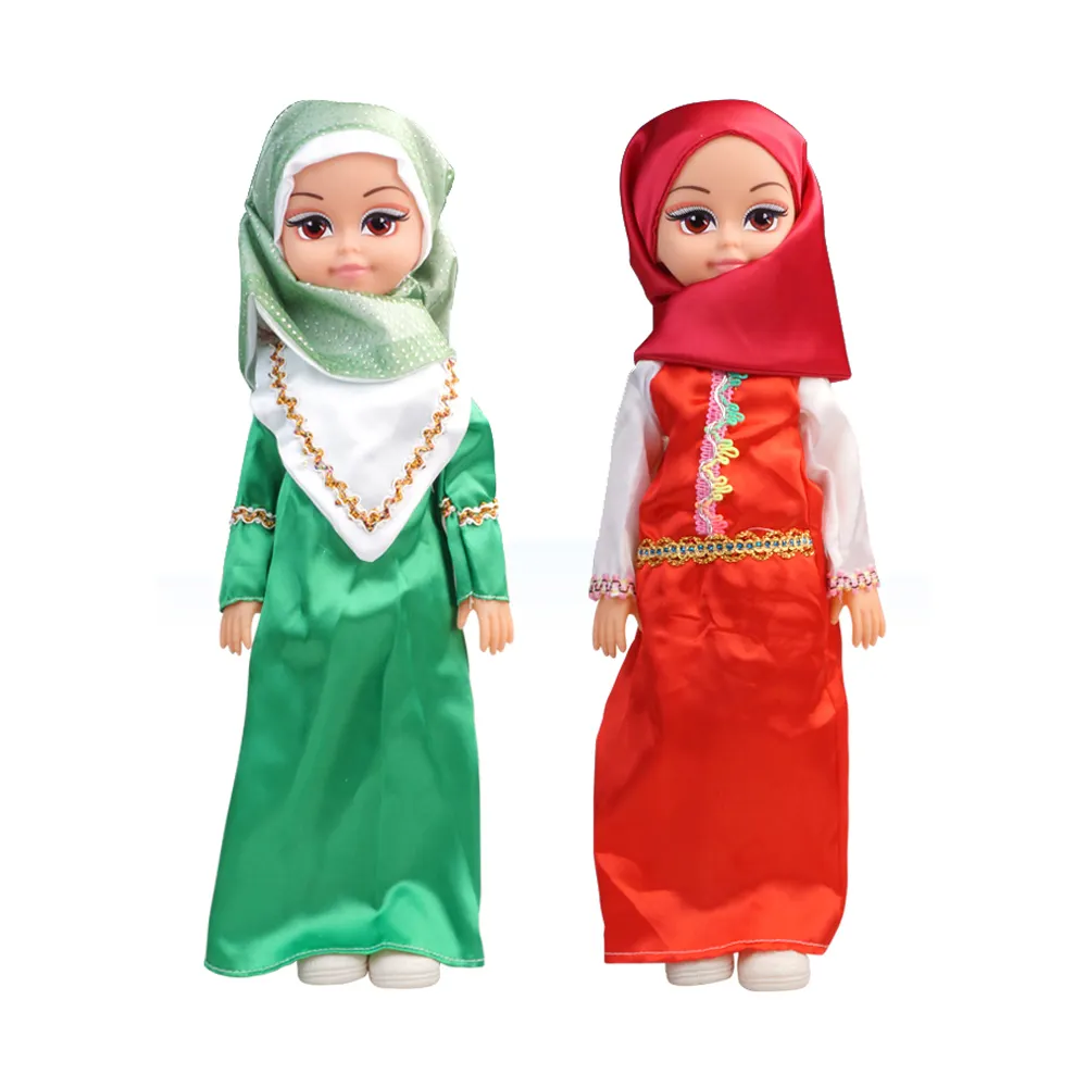 Großhandel 18 Zoll Musik niedlich pädagogische realistische arabische islamische muslimische Puppe für Mädchen