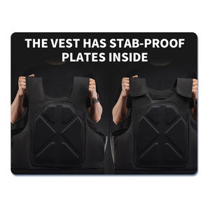 SIVI セキュリティベスト 迷彩 タクティカルプレートキャリアベスト 多機能タクティカルベスト クイックリリース - Product Image 5