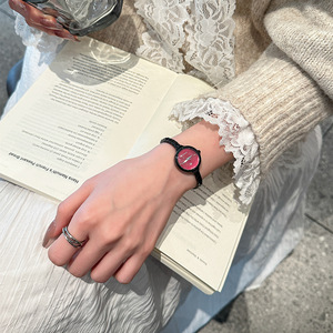 Bracelet <b>Watch</b> New Fashion Minimalist <b>Ladies</b> <b>Watch</b> <b>Black</b> Exquisite Compact Elegant Women's Wristwatch - Product Image 6