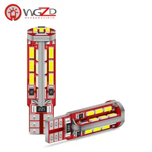 汽车照明制造商发光二极管汽车灯白色4014 27SMD Canbus 12V 2W 194 T10发光二极管汽车发光二极管灯泡