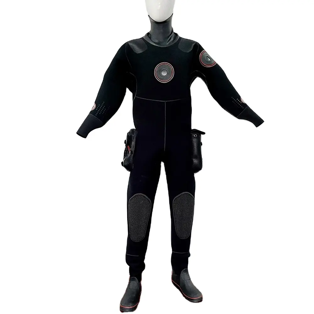 Roupa toda seca submersa pesada à prova de frio do mergulho do Drysuit impermeável do Drysuit do neopreno seco do terno seco