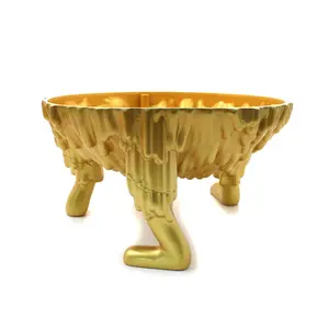 Gold Metal Cake Holder Stand Tray Dessert Display Decoration