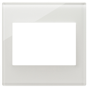 Milk White Wall <b>Switch</b> <b>Plate</b> 12.8 Cm X 11.4 Cm For Indoor Use - Product Image 1