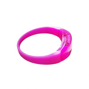 Suministros para Fiesta de Año Nuevo, Pulsera LED Personalizada con 6 Colores Cambiantes, Activada por Sonido - Product Image 3