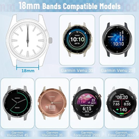 Venta Directa de Fábrica: Correa de Reloj de 18mm para Huawei Watch GT 5 Pro 42mm/GT 5 41mm/GT 4 41mm/Huawei Talkband B5/Huawei Watch 1st