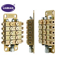 Système de lubrification progressif JPQ, distributeur de graisse/huile basse pression, tuyau de décharge 4 mm, alimentation hydraulique, OEM disponible