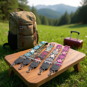 Correa de 5 cm con patrón étnico para bolso, correa de hombro ajustable, 24 piezas por caja - Product Image 3