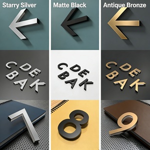 Letreros Personalizados para Oficina, de PVC, Acrílico y Metal, con Símbolos Gráficos Digitales, Texto Grabado en Acero Inoxidable, para Negocios - Product Image 2