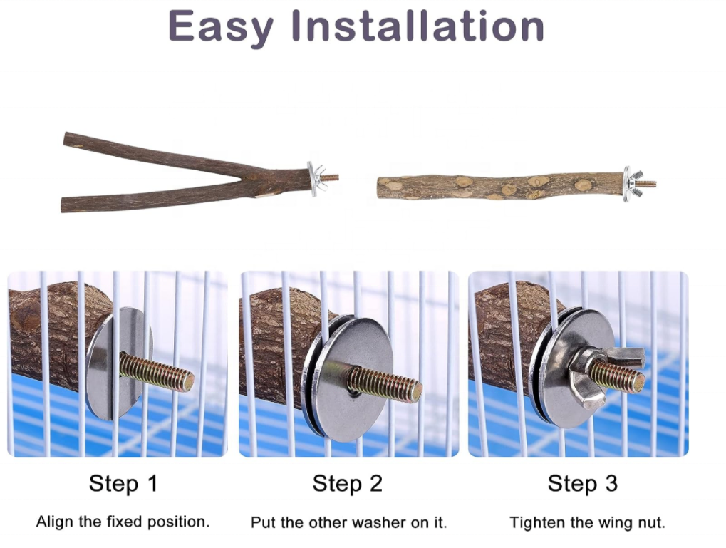 bird parrot perches stand