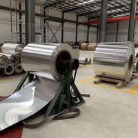 Rouleaux de feuille d'aluminium JS en alliage, largeur personnalisable, tolérance de 1 %, pour applications pharmaceutiques et condensateurs électriques