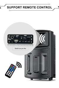 Carte de décodage MP3 5V <span class=keywords><strong>Bluetooth</strong></span>, amplificateur de carte décodeur MP3 2*3W à 2*5W avec prise microphone MIC, <span class=keywords><strong>mini</strong></span> lecteur MP3 - Product Image 4