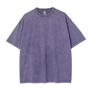 Camiseta de Manga Corta para Hombre, Talla Grande, Cuello Redondo, Color Sólido, 100% Algodón Jersey, Corte Casual, Largo Regular - Product Image 6