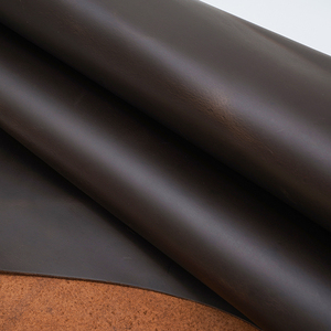 Piel de vaca hecha a mano Proveedor de cuero genuino Material de cuero de Caballo Loco Oculta de vaca Ganado Cuero real Piel de vaca de grano completo - Product Image 3