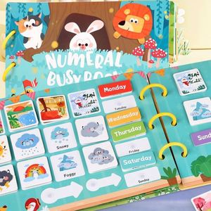 Juguete Educativo Silencioso con Temática de Granja y Dinosaurios, Ideal para Niños, Libro de Actividades Montessori DIY - Product Image 1