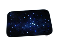 2023 KEPUAI LED Star Light Tapis de sol Tapis de noël Lumière de tapis de fibre optique étoilée