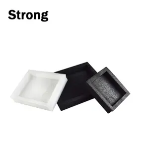 Benutzer definierte EVA White Display Foam Tray Insert Schwamm polsterung für Schmuck Geschenk box