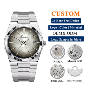 Reloj Mecánico de Fábrica con Movimiento Japonés NH35 <span class=keywords><strong>Miyota</strong></span> 8215, Personalizable con Logotipo de Marca Propia OEM - Product Image 1