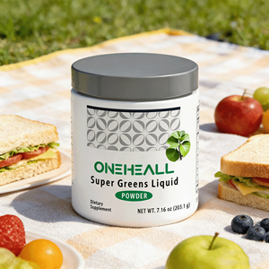 Suplementos Herbales Chinos Nuevos de 2025, Pedido Mínimo Bajo, Suplemento Herbal <span class=keywords><strong>Revive</strong></span>, Polvo Súper Verde - Product Image 2