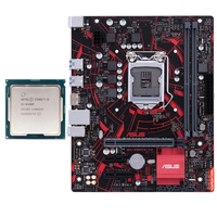 Pour carte mère ASUS B360M-V3, processeurs Intel Core I3-8100 I5-8500 I5-9400F I7-8700, prise en charge des puces 1151-pin 8e/9e génération DDR4, kit CPU