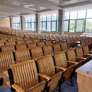 เบาะรองนั่งไม้แข็ง<span class=keywords><strong>เก้าอี้</strong></span>ห้องเรียนเก้าอี้ห้องเรียนแบบเป็นชั้น - Product Image 4