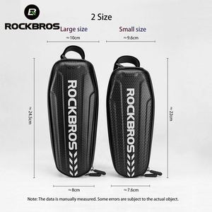 Sac de vélo ROCKBROS à coque rigide pour tube avant, étanche, pour VTT, vélo de route, sac de selle pliable, multifonctionnel, grande capacité, fabriqué en usine BSCI - Product Image 2