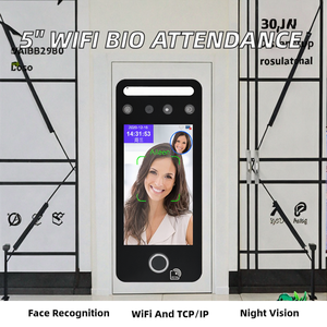 TM-AI07F WiFi TCP/IP 5 Inch AI Face Recognition Attendance RFID Card Biometric Fingerprint Access Control with Free Software - Product Image 2