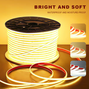 Tira de <span class=keywords><strong>LED</strong></span> <span class=keywords><strong>COB</strong></span> de Alto Voltaje QM 220V 110V, IP67 Impermeable, 50m 100m de Longitud, Sin Controlador, para Iluminación de Paisajes Exteriores - Product Image 3