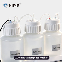 Mesin Pencuci Mikroplate Otomatis HIPIE 96 Well, Mesin Pencuci Plat ELISA, Volume Residu Kurang dari 1uL, CV 1.5%, OEM