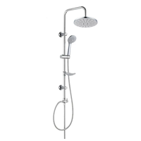 Ensembles de douche de salle de bain russe robinet barre coulissante douche salle de bain bras Portable système de douche de salle de bain