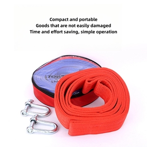 <span class=keywords><strong>Sangle</strong></span> de remorquage de corde de dégagement souple solide en fibre de polypropylène 15T pour remorque de sauvetage de camion routier - Product Image 2