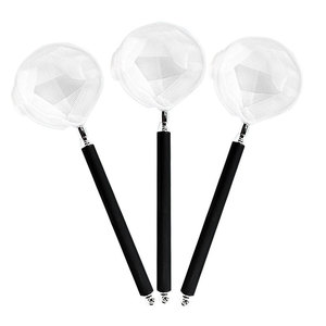 Red de Pesca para Acuario, Malla Fina Telescópica 3D con Mango Negro Antideslizante para Pesca de Camarones y Limpieza de Tanques - Product Image 1