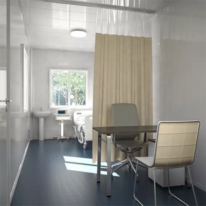 Container Medico CGCH a Basso Costo per Reparto di Isolamento della Croce Rossa, Container Clinico Smontabile e Trasportabile su Ruote - Product Image 4