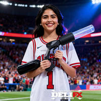 DE-02 Pistolet Lanceur de T-shirts pour Événements Sportifs et Festifs