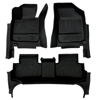 Tapis de sol de voiture 5D TPE pour conduite à gauche, couverture complète, écologiques, imperméables, compatibles avec GEELY GEOMETRY C 2020-2022