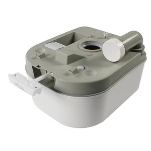Accessoires pour <span class=keywords><strong>caravane</strong></span>, siège de toilette portable pliable manuel de 20 L, gris, pour camping-car, bateau, remorque, salle de bain, camping-car - Product Image 5