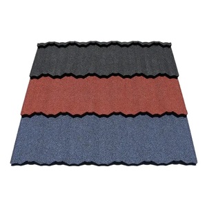 Giá thấp hơn 0.25mm đầy màu sắc tổng hợp lợp ngói màu đá tráng kim loại mái ngói - Product Image 4