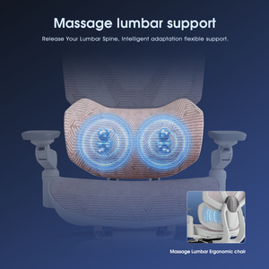 <span class=keywords><strong>Chaise</strong></span> de bureau ergonomique électrique de massage en maille Noël Premium avec repose-pieds et accoudoirs 6D, mobilier moderne, vente en gros Sillade <span class=keywords><strong>Gaming</strong></span> - Product Image 2