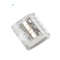 Connecteur de bornier compact d'épissure nouveau produit-prise de niveau rouge connecteurs électriques à fil rapide à 3 broches connecteur de câble rapide