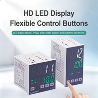 Controlador de Temperatura Inteligente TC7H, Entrada K Pt100, Salida de Relé SSR, Tamaño de Panel, Calefacción y Refrigeración, Control de Temperatura PID