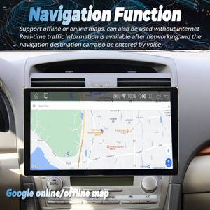 เครื่องเล่นวิดีโอติดรถยนต์ระบบแอนดรอยด์หน้าจอ 2K ขนาด 13.3 นิ้ว สำหรับรถยนต์โตโยต้าแคมรี่ 40 ปี 2006 - 2011 พร้อมระบบนำทาง GPS สเตอริโอ และระบบเชื่อมต่อไร้สาย Carplay - Product Image 3