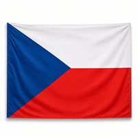 Housse de capot de voiture personnalisée Drapeau Tchèque, en tissu robuste résistant aux intempéries, pour équipes sportives, cheerleading, événements automobiles et exposition en extérieur