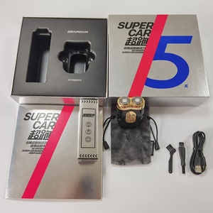 Rasoir portable à double lame de qualité supérieure pour hommes, étanche IPX7, rechargeable, avec sac de voyage, mini rasoir pour la barbe, utilisation en hôtel - Product Image 6
