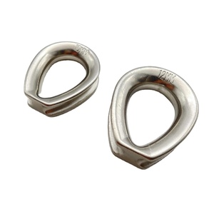 Ditale del cavo del ditale del cavo metallico del ditale della colata dell'acciaio inossidabile di 2mm-16mm - Product Image 1