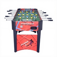 Table de football de table d'intérieur de haute qualité pour enfants, en MDF très résistant avec balle en plastique, divertissement parfait pour les enfants