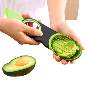 3-trong-1 đa chức năng thép không gỉ bơ dao Slicer Hướng dẫn sử dụng PP Silicone có thể tháo rời cho bơ cắt - Product Image 3