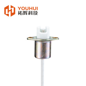 Base de Lámpara de Cerámica Youhui R7S, Soporte de Tubo de 25 mm para Lámpara Infrarroja de Tubo Único, Diseño de Seguridad - Product Image 1