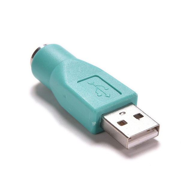 OEM Free Ship JETTING 1PC USB 2.0 Male to for PS2 Female Converter Adapter for PS2 Computer PC Laptop Keyboard Mouse Cable Connector